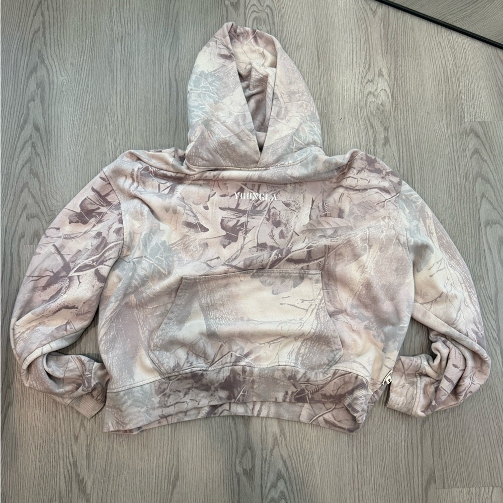 Youngla mens camo hoodie